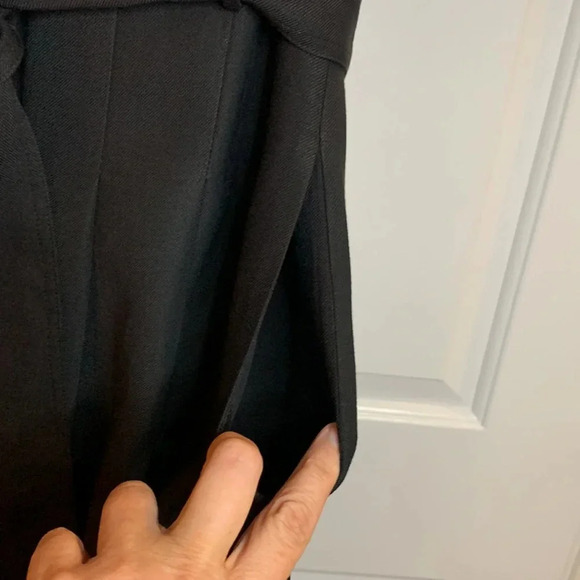 LIKE NEW BRUNELLO CUCINELLI Lace-Effect Halter Jumpsuit size L black - Picture 7 of 15